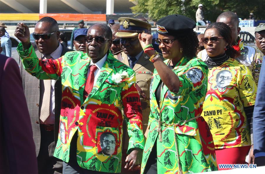 ZIMBABWE-MARONDERA-MUGABE