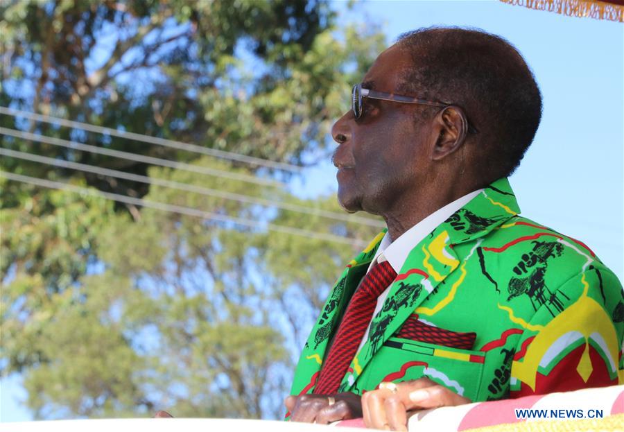 ZIMBABWE-MARONDERA-MUGABE