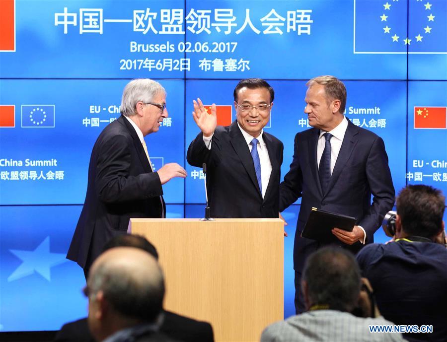 BELGIUM-BRUSSELS-LI KEQIANG-PRESS CONFERENCE