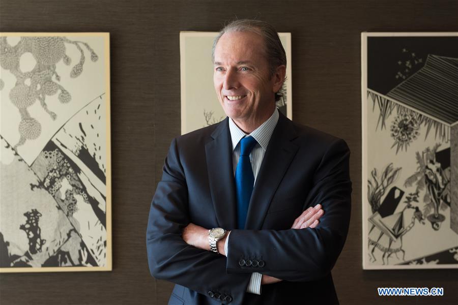 CHINA-BEIJING-MORGAN STANLEY CEO (CN)