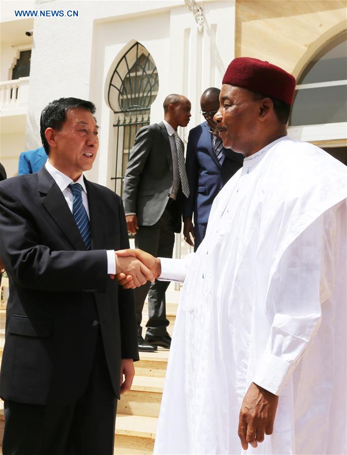 NIGER-NIAMEY-PRESIDENT-CHINA-MEETING