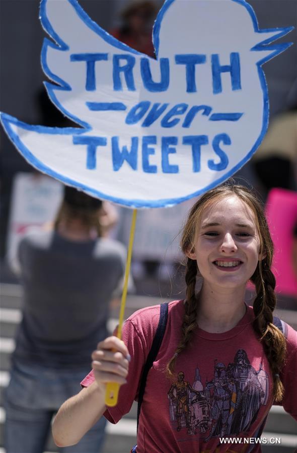 U.S.-LOS ANGELES-RALLY-MARCH FOR TRUTH
