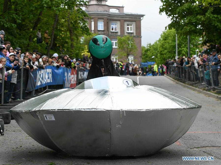 ESTONIA-NARVA-SOAP BOX VEHICLE