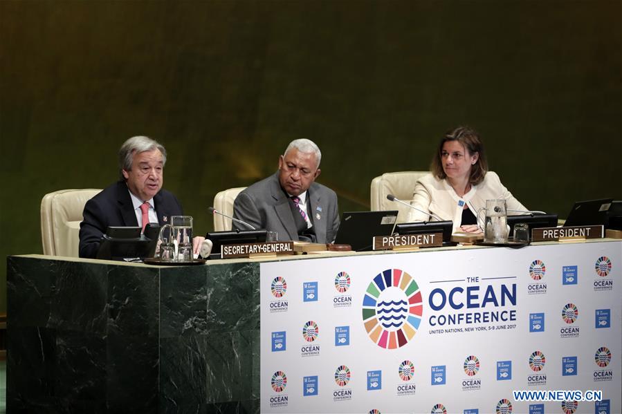 UN-GENERAL ASSEMBLY-OCEAN CONFERENCE