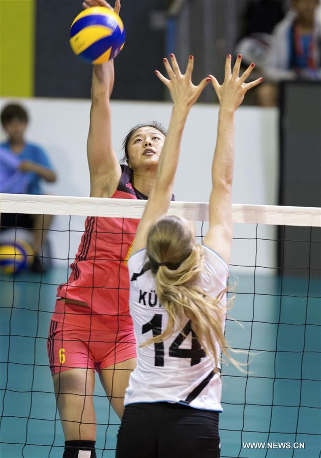 (SP)SWITZERLAND-MONTREUX-VOLLEYBALL-MASTERS-CHN VS SUI