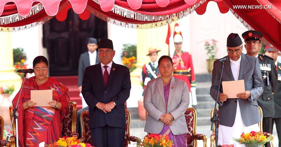 NEPAL-KATHMANDU-NEW PRIME MINISTER-OATH CEREMONY