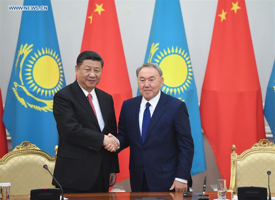 KAZAKHSTAN-CHINA-PRESIDENT-TALKS 