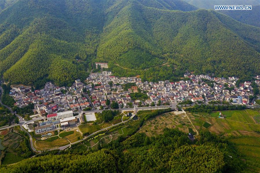 CHINA-ZHEJIANG-ANJI-AERIAL PICTURE(CN)