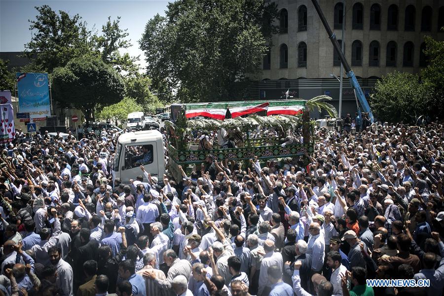 IRAN-TEHRAN-TERRORIST ATTACK- FUNERAL
