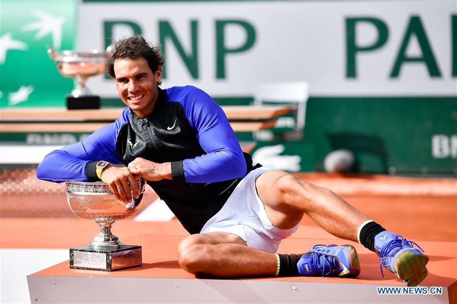 (体育)(5)网球——法网:纳达尔男单夺冠