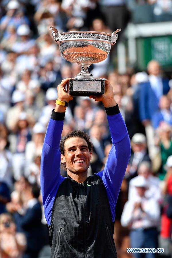 (SP)FRANCE-PARIS-TENNIS-MEN&rsquo;S SINGLES-FINAL