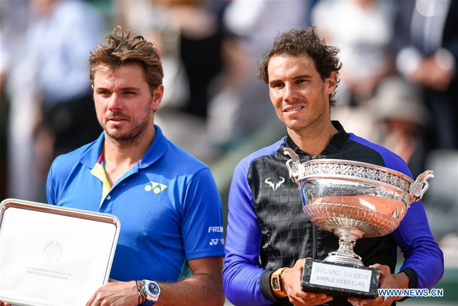 (SP)FRANCE-PARIS-TENNIS-MEN&rsquo;S SINGLES-FINAL