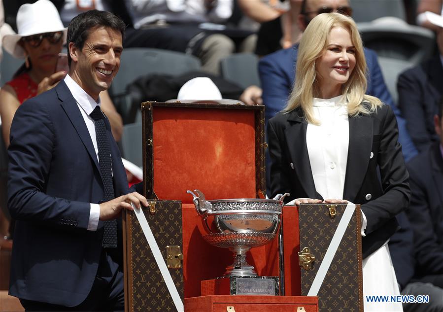 (SP)FRANCE-PARIS-TENNIS-MEN’S SINGLES-FINAL