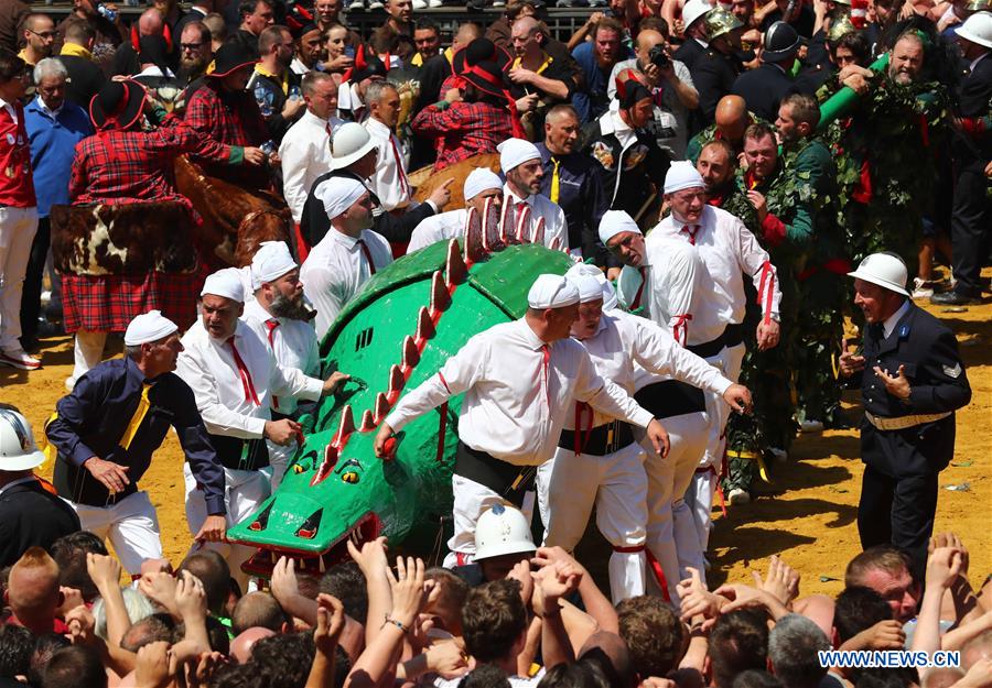 BELGIUM-MONS-DOUDOU FESTIVAL 