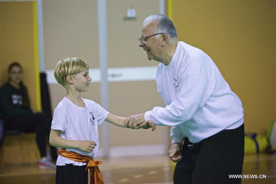 (SP)ITALY-LAVAGNA-OLD MAN-CHINESE MARTIAL ARTS