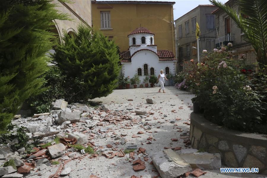 GREECE-LESVOS ISLAND-EARTHQUAKE