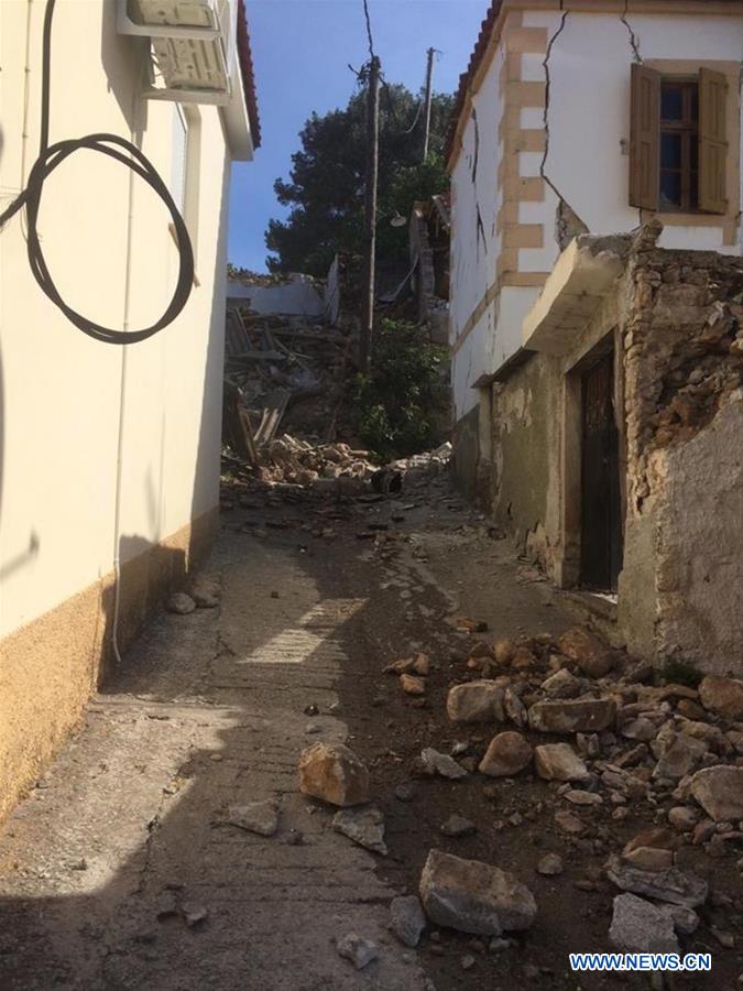 GREECE-LESVOS ISLAND-EARTHQUAKE