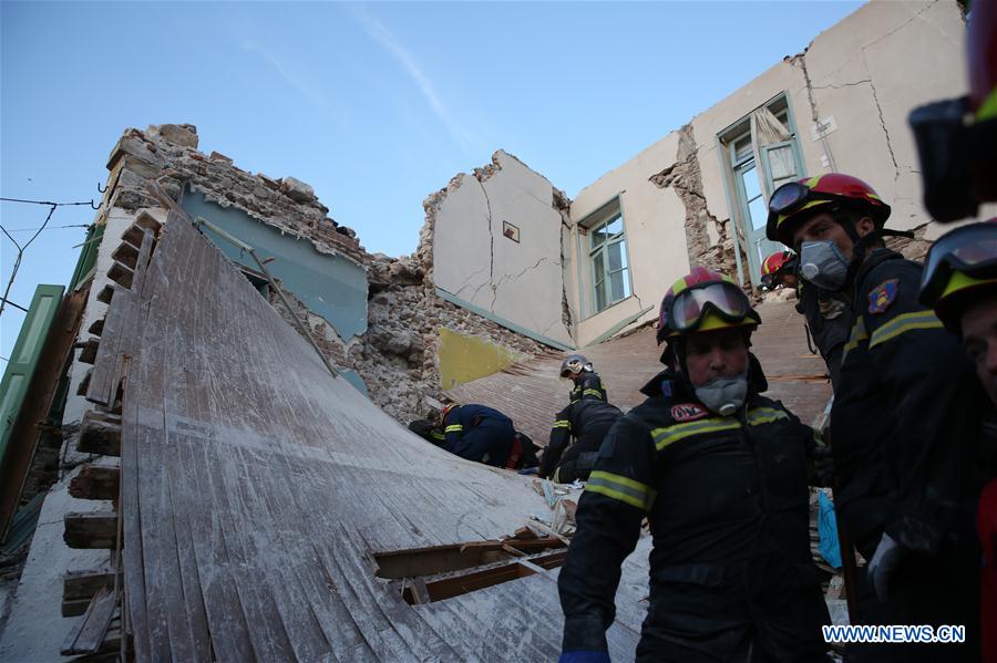 GREECE-LESVOS ISLAND-EARTHQUAKE