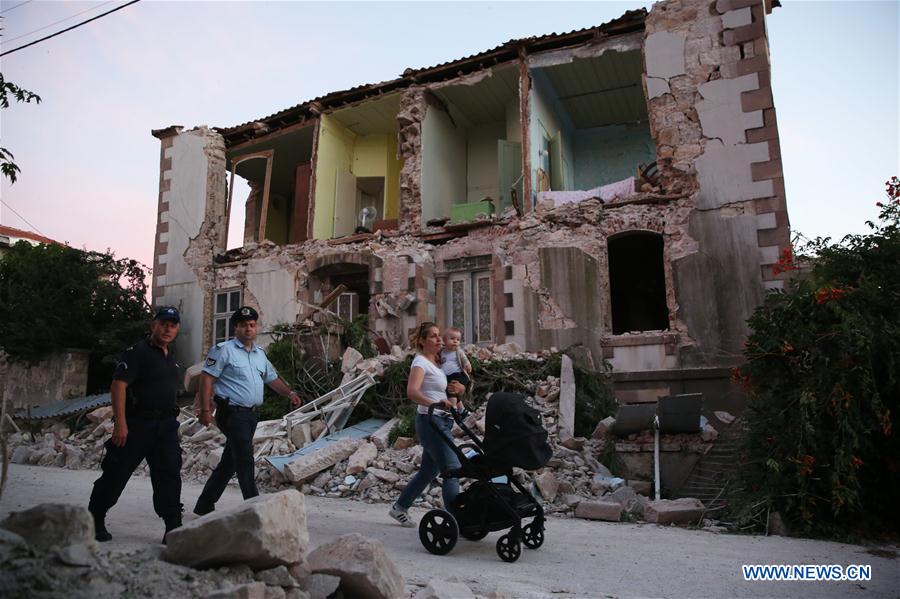 GREECE-LESVOS ISLAND-EARTHQUAKE