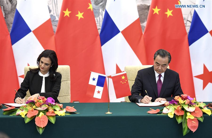 CHINA-PANAMA-DIPLOMATIC TIES-ESTABLISHMENT (CN)