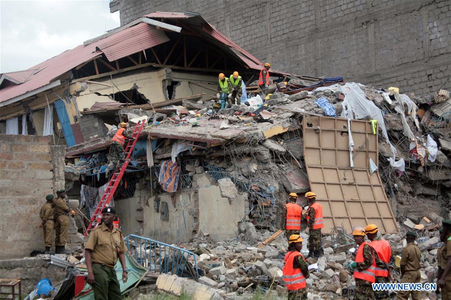 KENYA-NAIROBI-BUILDING COLLAPSE