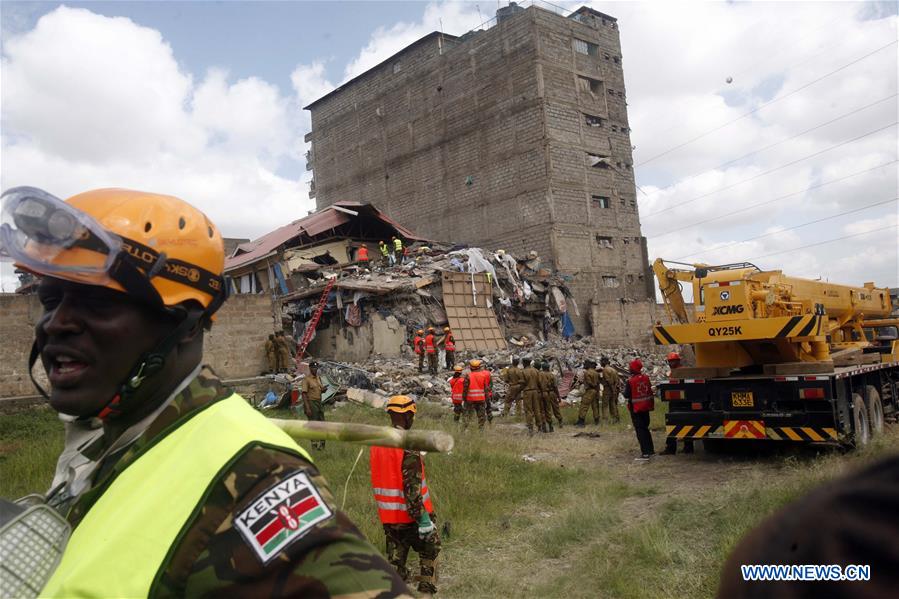 KENYA-NAIROBI-BUILDING COLLAPSE