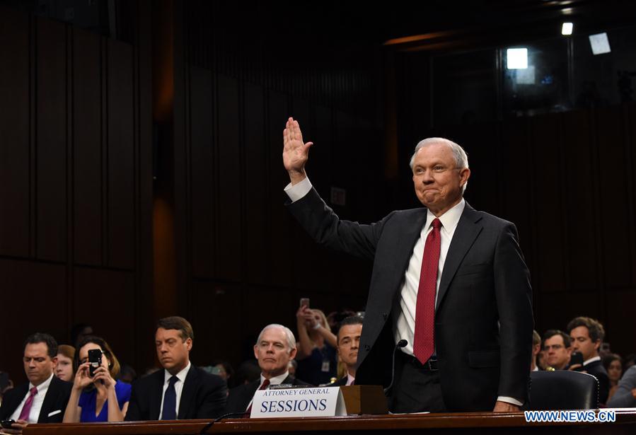 U.S.-WASHINGTON D.C.-ATTORNEY GENERAL-JEFF SESSIONS-HEARING