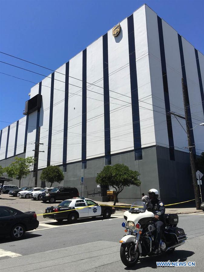 U.S.-SAN FRANCISCO-UPS FACILITY-SHOOTINGS