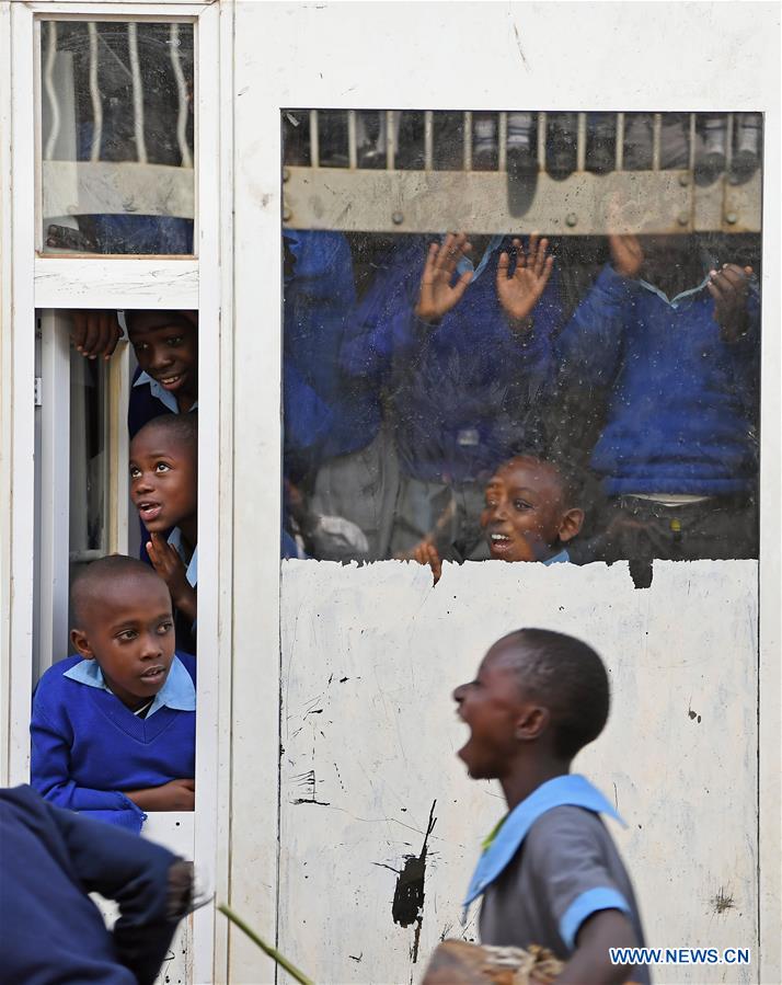 Chinese enterprises donate learning materials to Kenyan slum school