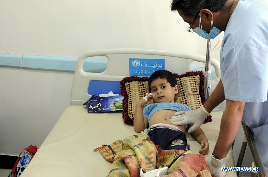 YEMEN-SANAA-CHOLERA