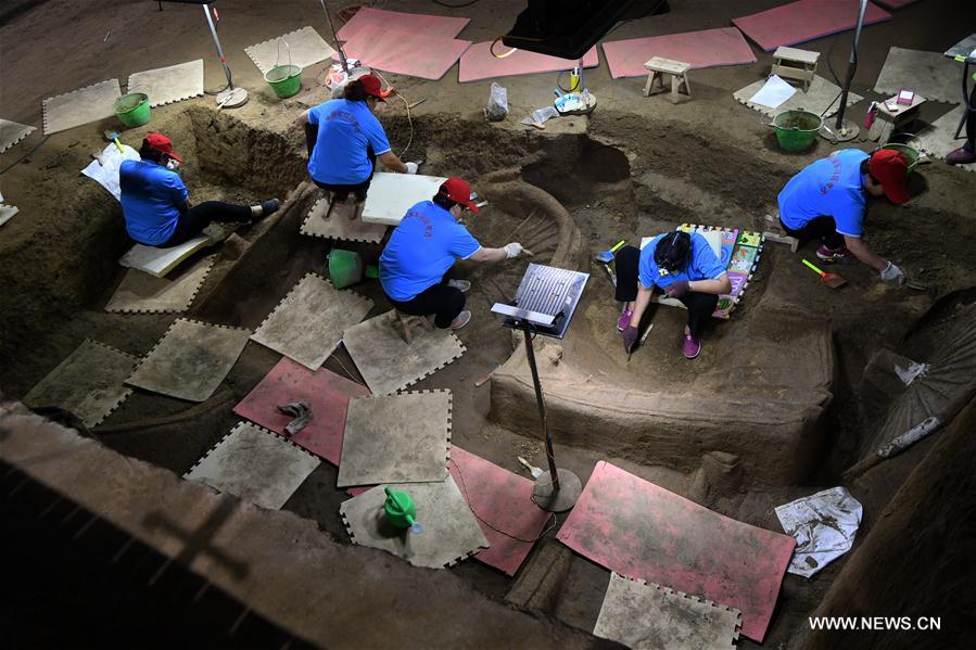 CHINA-ZHENGZHOU-TOMBS-EXCAVATION (CN)