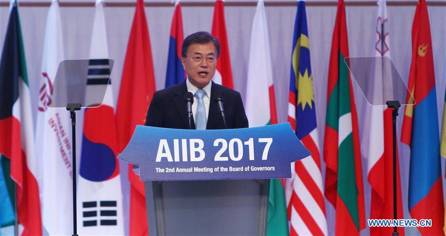 SOUTH KOREA-JEJU-AIIB-ANNUAL MEETING