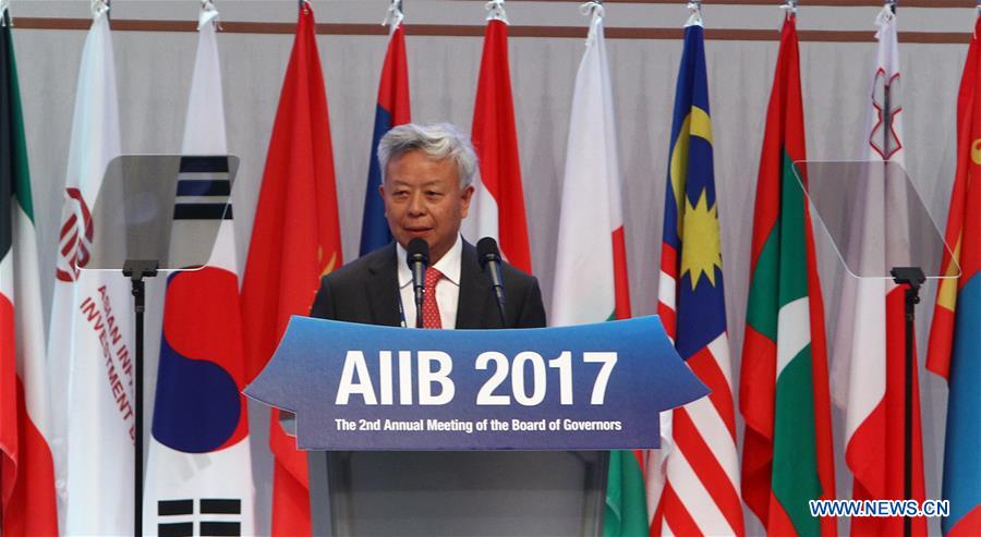 SOUTH KOREA-JEJU-AIIB-ANNUAL MEETING