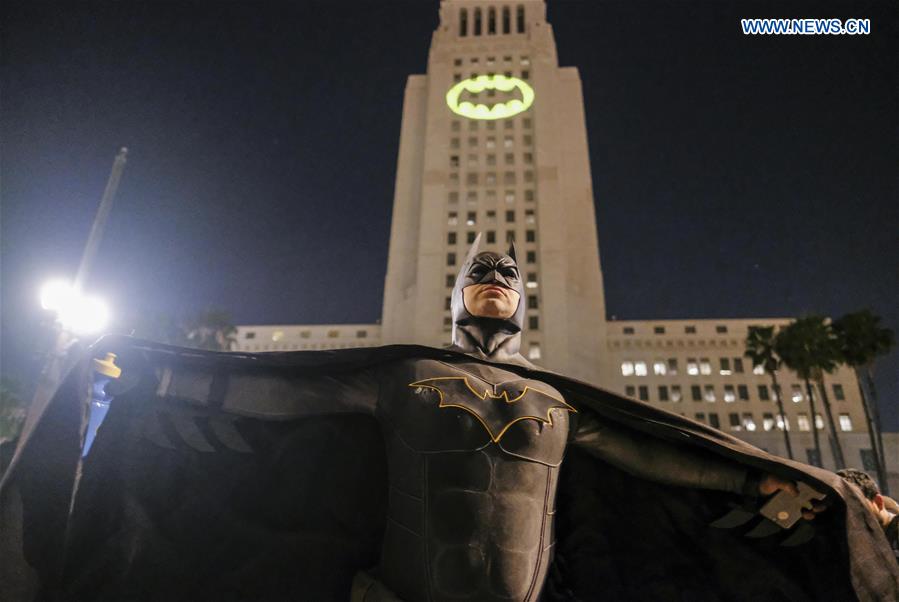 U.S.-LOS ANGELES-BATMAN-COMMEMORATION