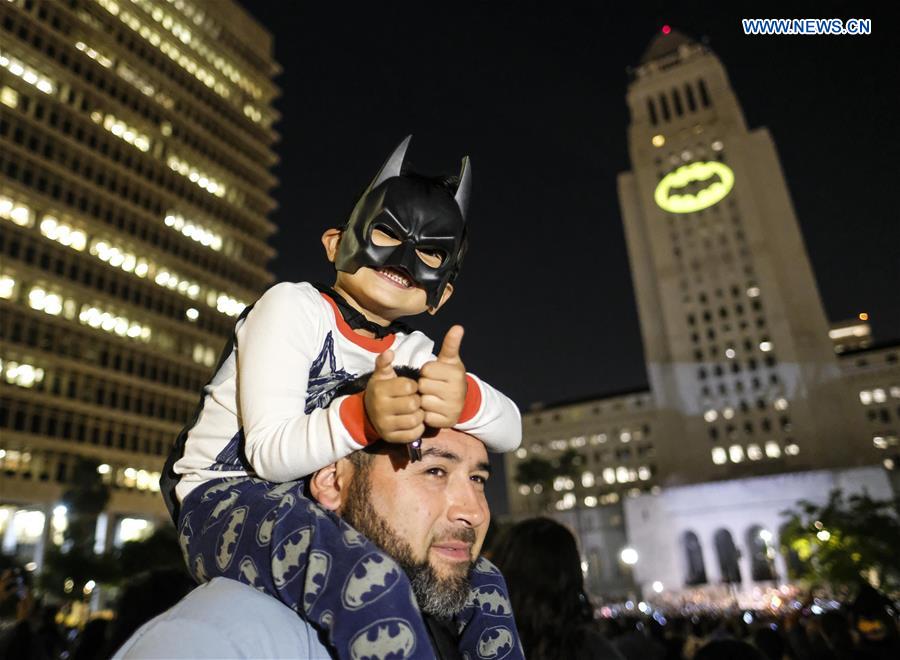 U.S.-LOS ANGELES-BATMAN-COMMEMORATION