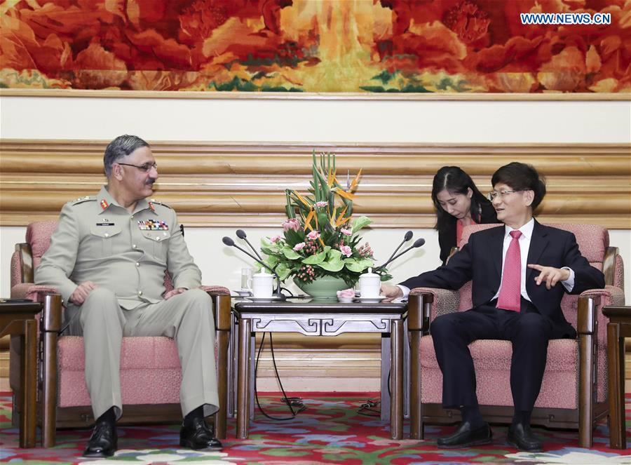 CHINA-PAKISTAN-MENG JIANZHU-ZUBAIR-MEETING (CN)