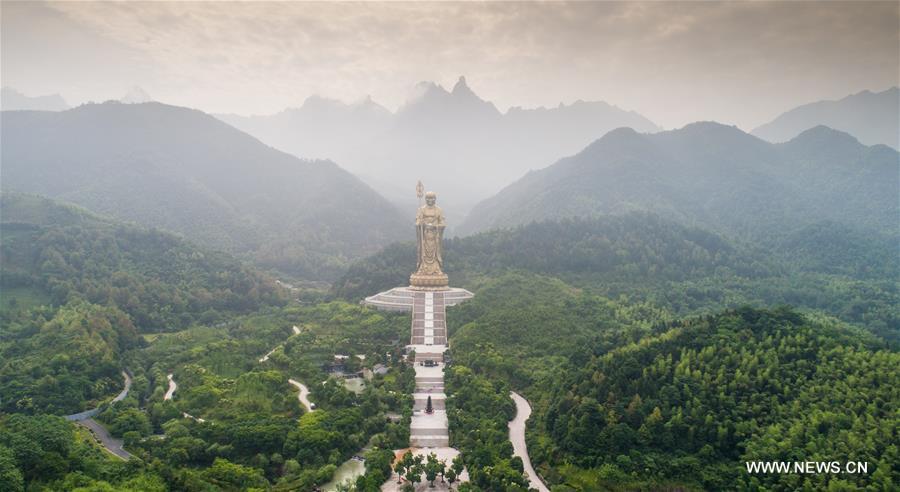 CHINA-ANHUI-MOUNT JIUHUA-SCENERY (CN)