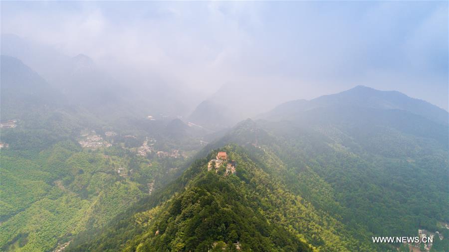 CHINA-ANHUI-MOUNT JIUHUA-SCENERY (CN)