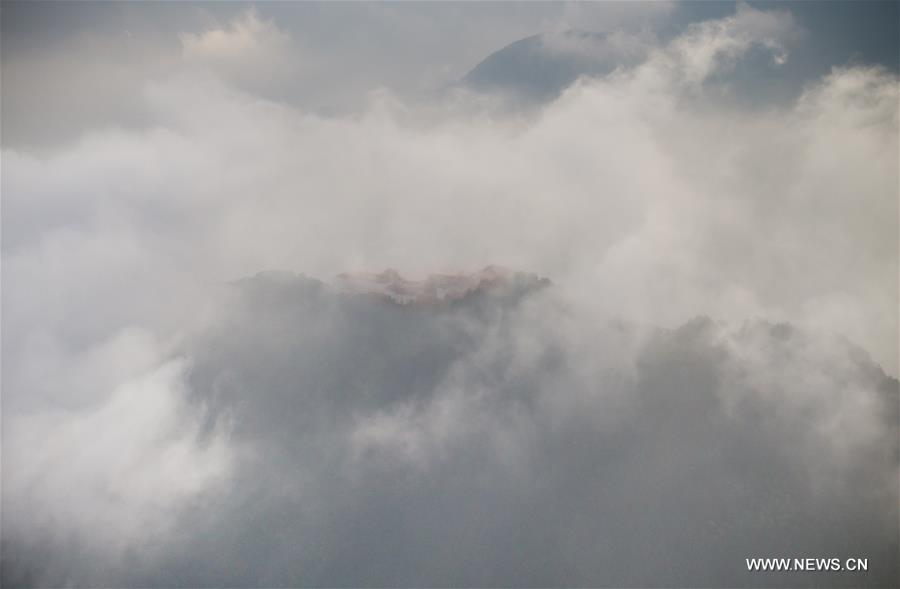 CHINA-ANHUI-MOUNT JIUHUA-SCENERY (CN)