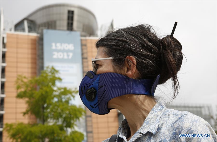 BELGIUM-BRUSSELS-PARADE-AIR QUALITY