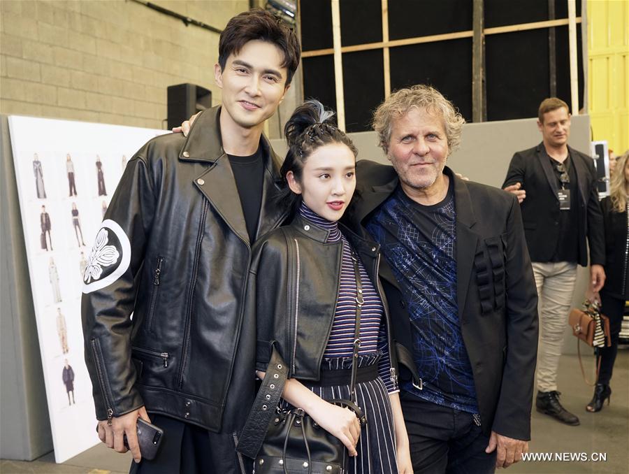 ITALY-MILAN-FASHION WEEK-DIESEL BLACK GOLD-BACKSTAGE