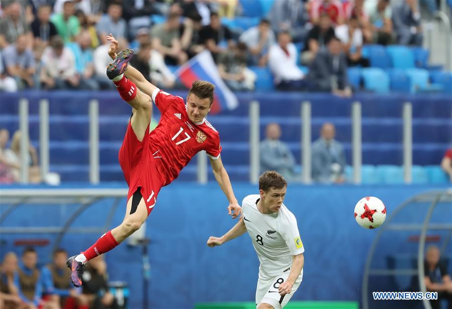 (SP)RUSSIA-ST. PETERSBURG-2017 FIFA CONFEDERATIONS CUP-RUS VS NZL