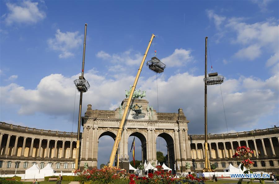 BELGIUM-BRUSSELS-DINNER IN THE SKY