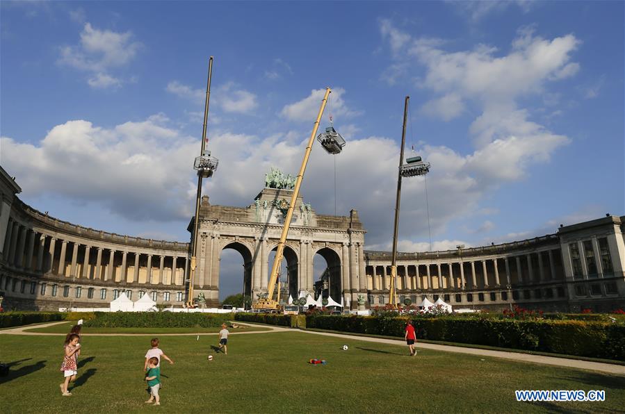 BELGIUM-BRUSSELS-DINNER IN THE SKY
