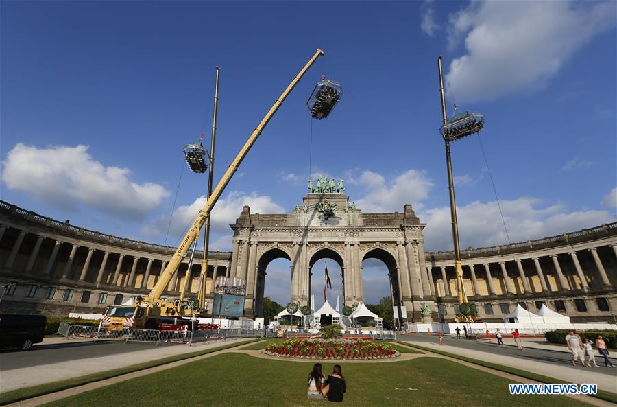 BELGIUM-BRUSSELS-DINNER IN THE SKY
