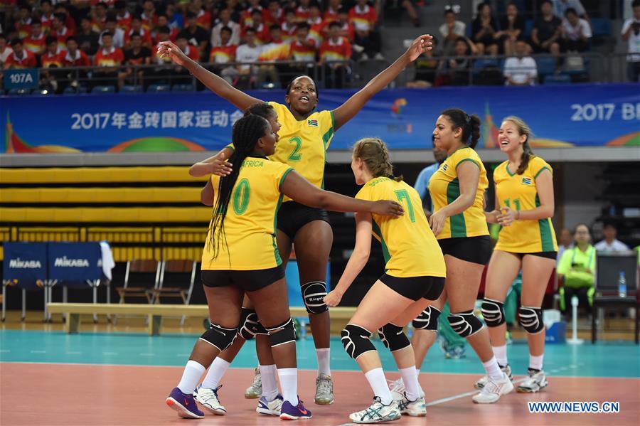 (SP)CHINA-GUANGZHOU-VOLLEYBALL-2017 BRICS GAMES