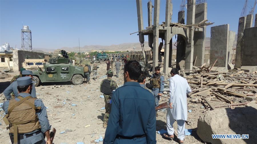 AFGHANISTAN-GARDEZ-POLICE HEADQUARTERS-ATTACK