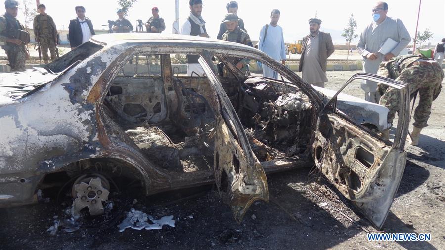 AFGHANISTAN-GARDEZ-POLICE HEADQUARTERS-ATTACK