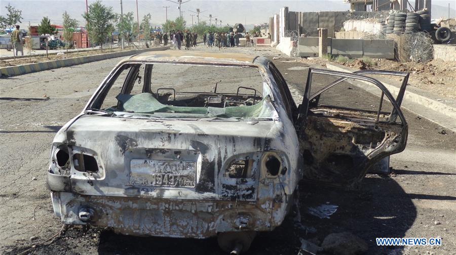 AFGHANISTAN-GARDEZ-POLICE HEADQUARTERS-ATTACK