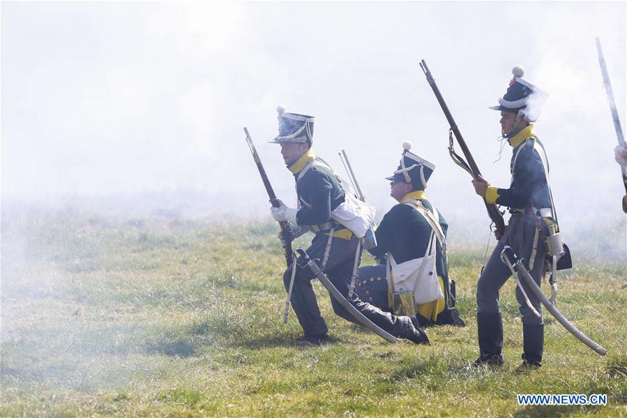 BELGIUM-WATERLOO-RE-ENACTMENT